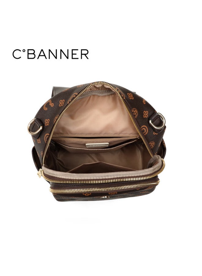 C.banner Backpack For Women, Large Capacity Travel Bag, Lightweight Casual Schoolbag, Birthday And New Year Gift For Girlfriend - Image 2