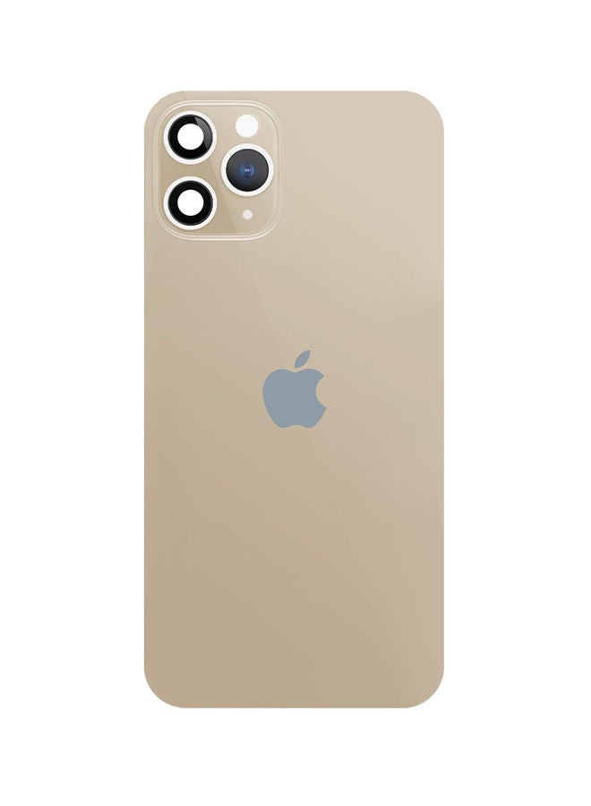 نيبمينينت ملصق خلفي على شكل كاميرا مزيفة لهواتف أبل آيفون XS ذهبي