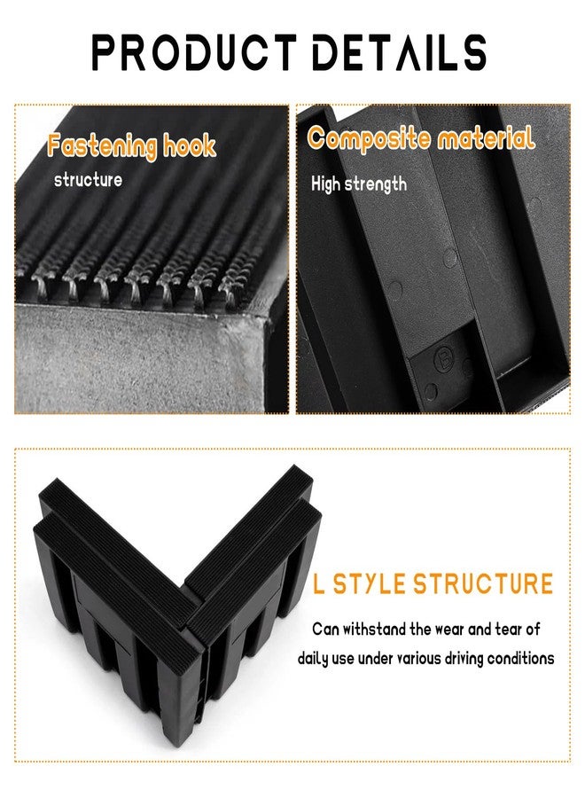 DXNQ 4PCS Multipurpose Cargo Organizer Blocks, Plastic Cargo Storage Organizer Blocks for Wool Carpet Trunk, Grocery Trunk Divider Cargo Containment System for Car SUV Van Trunk - Image 5