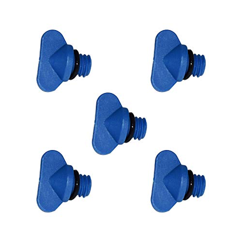 WLFINKMO Manifold Engine Block Drain Plug Kit Replaces Sierra 18-4226 for Mercruiser 22-806608a02 Compatible with GLM 13992 Pack of 5 - Image 2