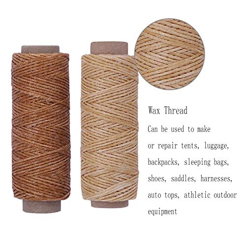 BUTUZE 660 Yards Leather Sewing Waxed Thread - 150D 55Yards Per Spool Stitching Thread for Craft DIY, Bookbinding, Shoe Repairing, Leather Sewing - Image 3