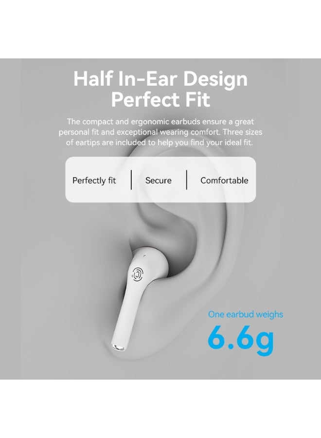 VENTION Elf Earbuds E02 White Model # NBGW0 - Image 3