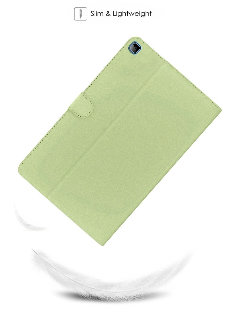 اوميكر حافظة جلدية ذكية عالية الجودة مع حامل مغناطيسي لهاتف Honor Pad X8 / Pad X8 Lite 9.7 بوصة 2022 النعناع الأخضر - Image 3