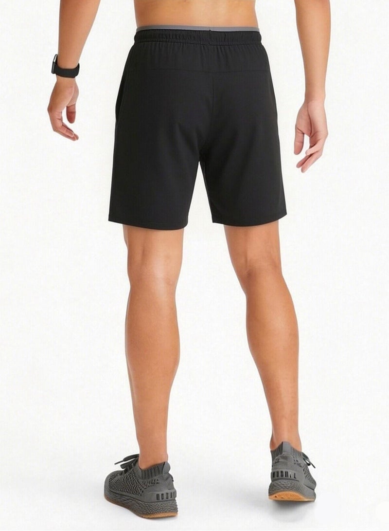 QUASER Men's Athletic Shorts,5'' Lightweight Quick Dry Running Sports Knit Athletic Gym Shorts with Pockets - Image 2
