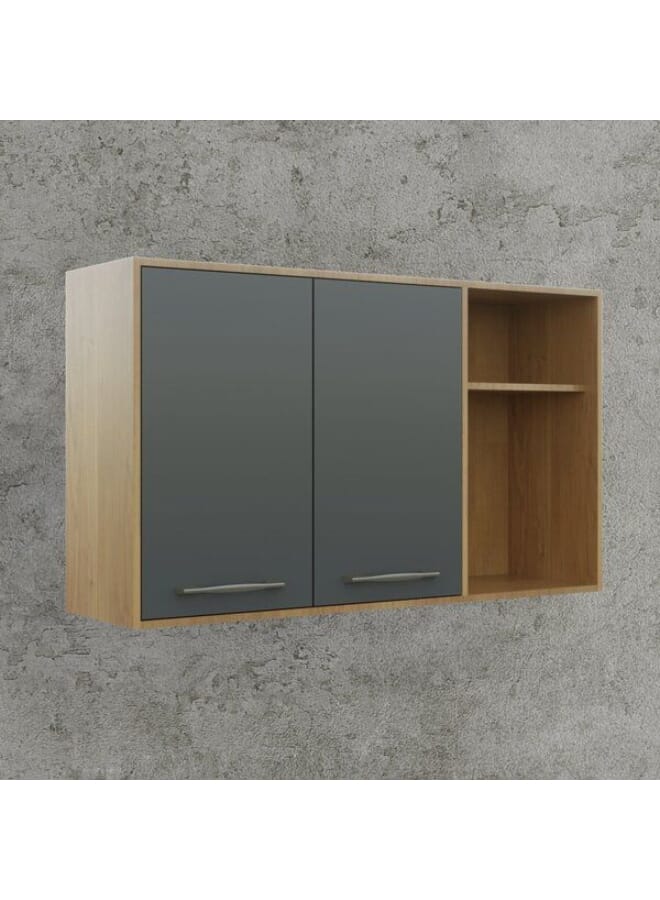 Practical and waterproof bathroom unit. Dimensions: Length 120cm - Depth 40cm - Height 90cm