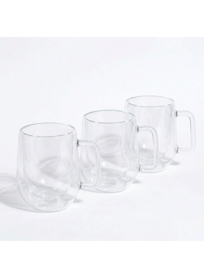 Home Pro 3-Piece Double Glass Mug - Image 2