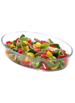 AIWANTO Glass Oval Shape Serving Dish  - Image 1