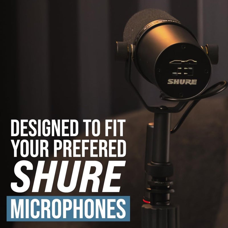 Gator Shure by Gator Round Base Desktop Microphone Stand - Image 2