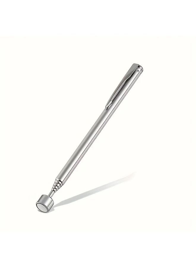 Silver 3 In 1 Telescopic Magnetic Fixture For Hard To Reach Car And Building Areas - Image 4