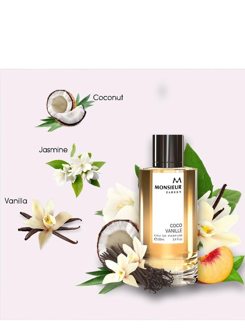 زارين عطر كوكو فانيلا زارين اودي بارفيوم 100 مل - Image 2