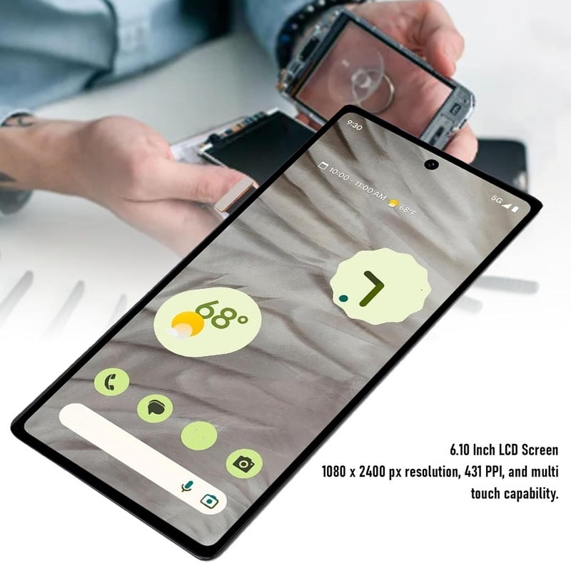 Zopsc Touch Screen Digitizer LCD Display Assembly Replacement for 7a 5G 6.1in 1080x2400 431PPI with High Brightness 3D Touch - Image 2