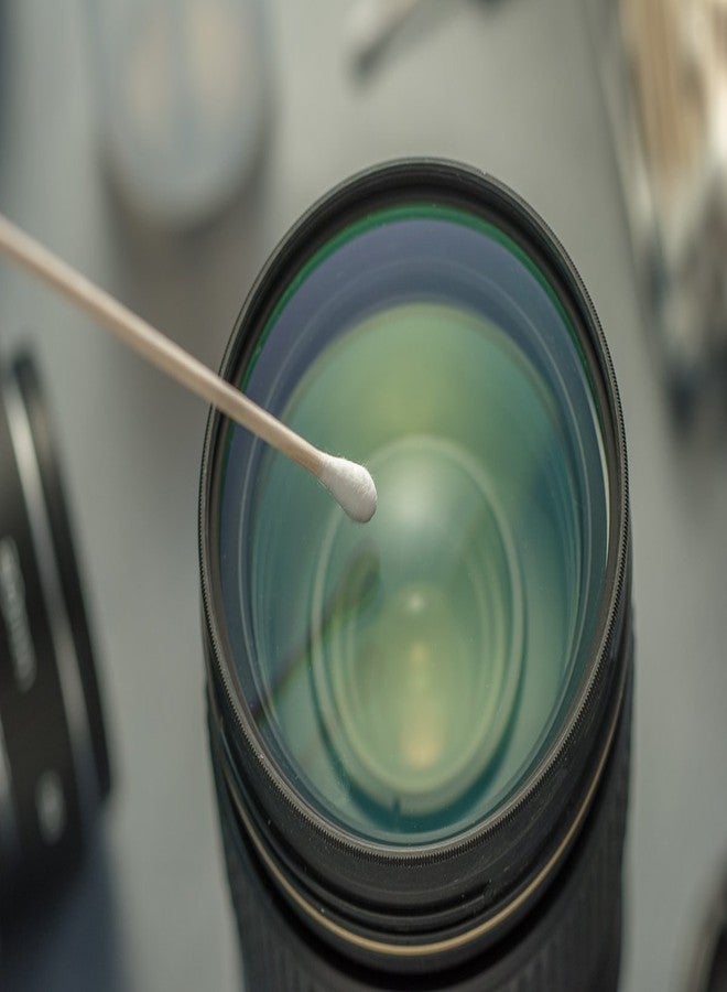 SE 6" Cotton Swabs with Wooden Handles (3 Pack of 100) - CS100-6-3 - Image 4