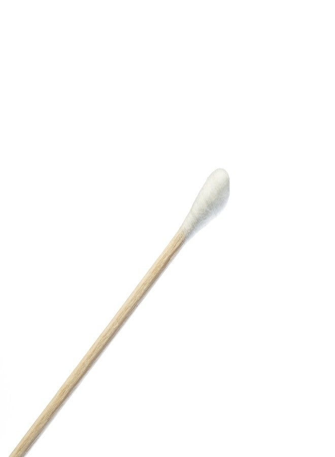 SE 6" Cotton Swabs with Wooden Handles (3 Pack of 100) - CS100-6-3 - Image 2
