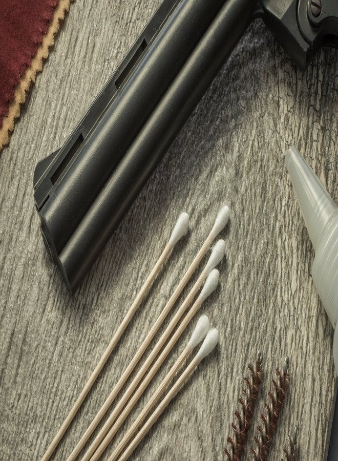 SE 6" Cotton Swabs with Wooden Handles (3 Pack of 100) - CS100-6-3 - Image 5