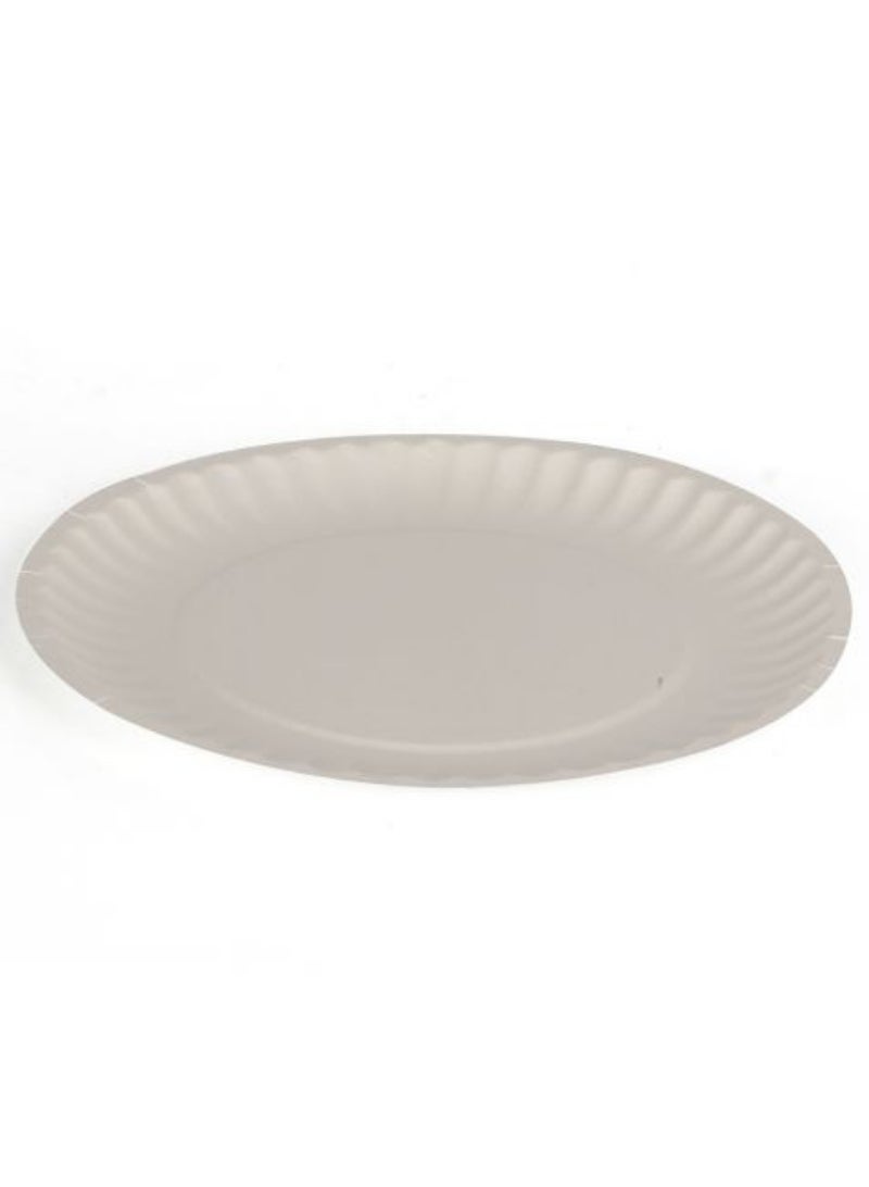 Hotpack- Paper Plate 7”  - 100Pcs