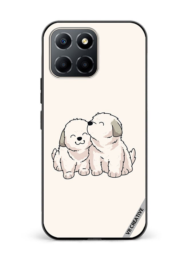 VR CREATIVE Protective Case Cover For Honor X6 Cute Puppies Design Multicolour - Image 1