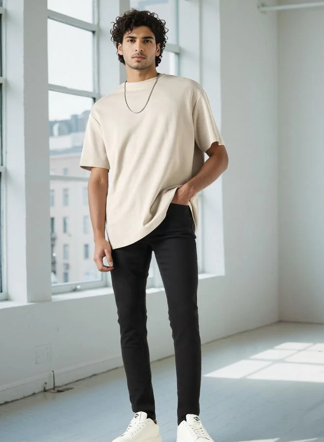 Lee Cooper Lee Cooper jeans with Pockets and Button Closure