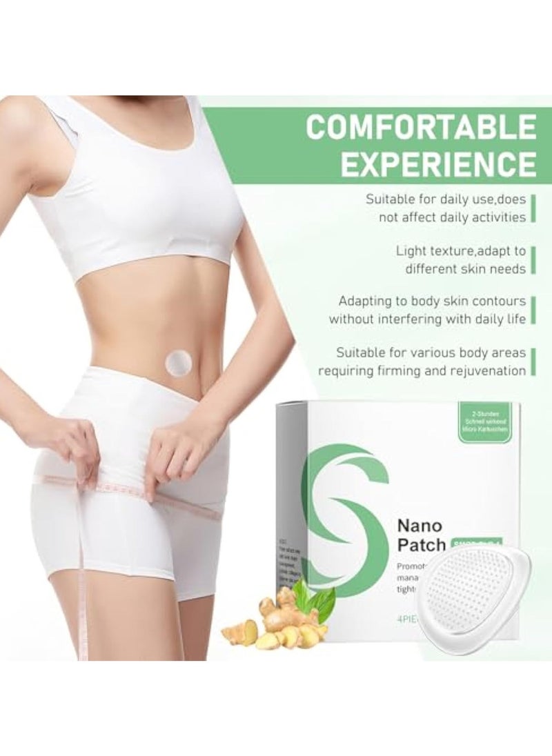 YADUOHS YADUO SMGT-GLP-1 Nano Patch, Firming Skin and Body Shaping Care Patch, Body Care Pat-ch Gentle Soothing Massage with Ginger Extract for Women Girls Natural Ingredients, Mild  - Image 4