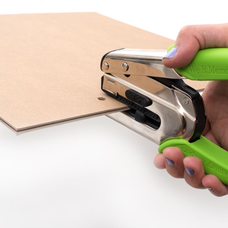 We R Memory Keepers Crop-A-Dile Power Punch for 0.25" Holes - Scrapbooking Tool, Compatible for Most Tin, Metal, Craft Paper, Leather, Fabric - Image 3
