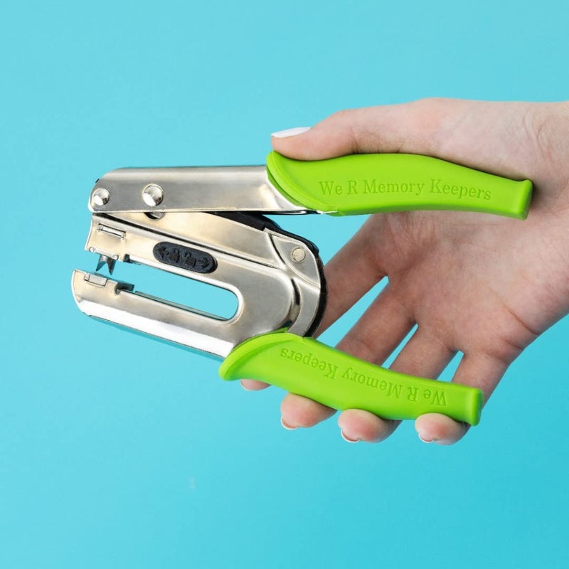 We R Memory Keepers Crop-A-Dile Power Punch for 0.25" Holes - Scrapbooking Tool, Compatible for Most Tin, Metal, Craft Paper, Leather, Fabric - Image 4