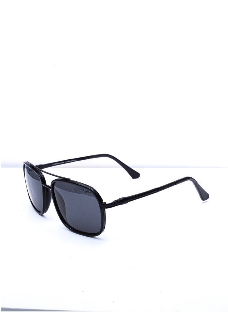 Baleno - "Classic Aviator Sunglasses with Sturdy Metal Frame – Polarized Lenses for 100% UV Protection, Lightweight & Comfortable Design – Perfect for Men & Women, Ideal for Driving, Travel, and Outdoor Activities - Image 1