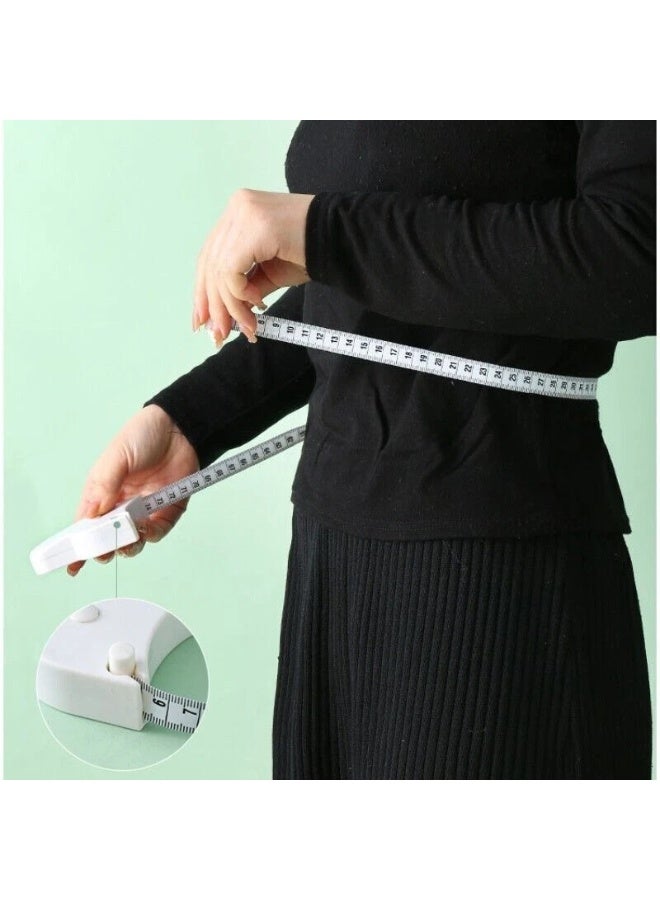 Self-Tightening Body Measuring Device - Automatic Self-Tightening Telescopic Measuring Device Multi-Use Multi-Function 150cm - Image 3