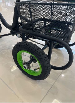 Generic 100% Assembled Tricycle 10-Inch Children's 3-Wheel Bicycle With Basket On The Back  - Image 5