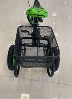 Generic 100% Assembled Tricycle 10-Inch Children's 3-Wheel Bicycle With Basket On The Back  - Image 4