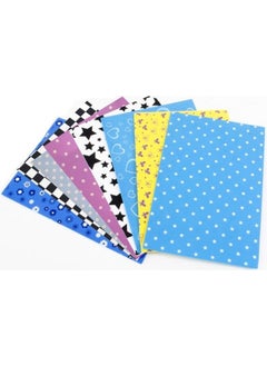 Lino Patterned Eva 50X70 Cm. 10 Patterns Mixed 