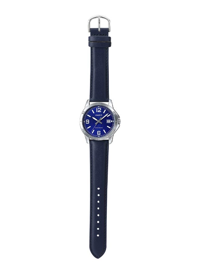 CASIO Men Leather Analog Watch MTP-V004L-2BUDF - Image 3