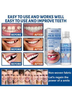 EELHOE Tooth Repair Kit - Teeth Replacement Kit for Temporary Restoration of Missing & Broken Teeth Replacement Dentures, DIY Heat Fit Beads  - Image 4