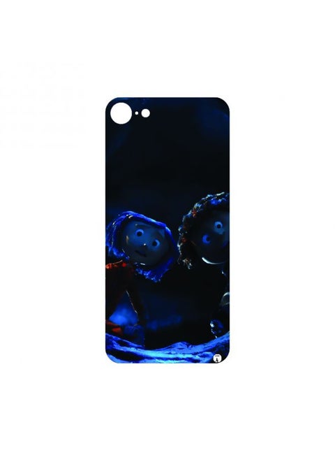 Printed Back Phone Sticker for iphone 7 Plus animation coraline and wybie from Coraline by Laika