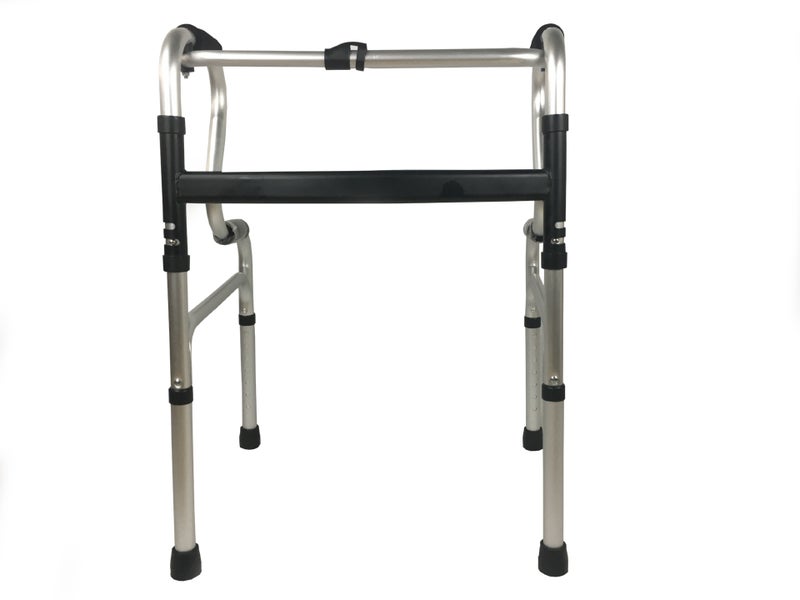 Generic Source manufacturers produce and sell walking aids for the disabled rehabilitation walking aids adjustable and foldable 7003 double-bent aluminum alloy 