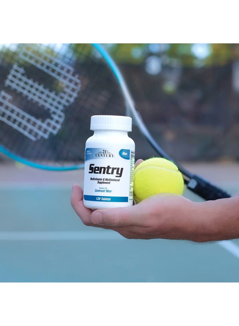 21st Century مكمل متعدد الفيتامينات والمعادن 120 قرصًا - Image 2