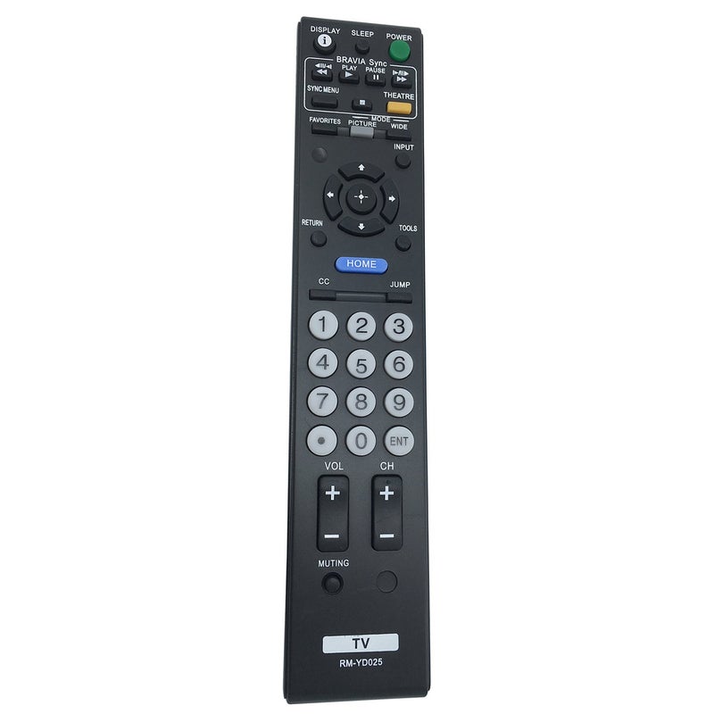 Beyution New RM-YD025 Remote fit for Sony TV KDL-40V5100 KDL-40VE5 KDL-46S4100 KDL-46S504 KDL-46S5100, KDL-46V5100 KDL-46VE5 KDL-46VL150 KDL-52S4100 KDL-52S5100 KDL-52V5100 KDL-52VE5 KDL-52VL150 KDL-55V5100 - Image 5