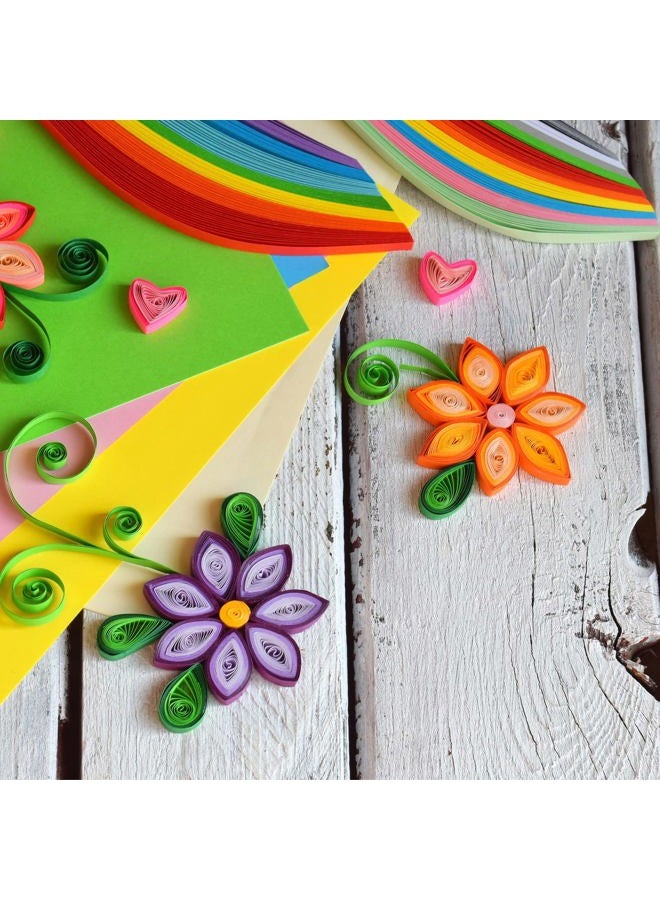 PATIKIL Quilling Strips Paper 120pcs 1/8"(3mm) 54cm Origami Paper Quilling Strip for Art DIY Hand Craft Christmas White - Image 5