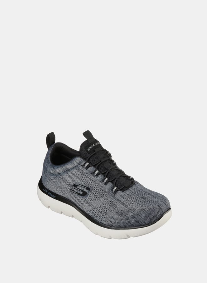 SKECHERS Mens Textured Slip-on Walking Shoes - Summits Louvin - Image 3
