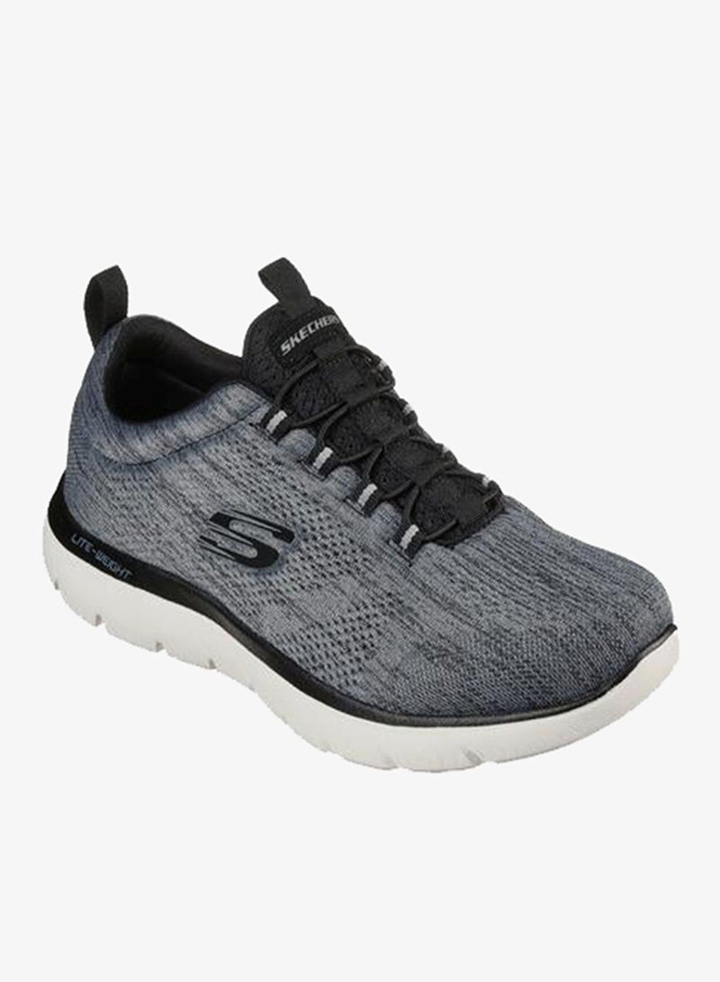 SKECHERS Mens Textured Slip-on Walking Shoes - Summits Louvin - Image 1