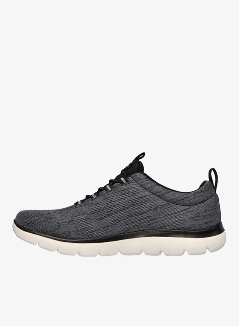 SKECHERS Mens Textured Slip-on Walking Shoes - Summits Louvin - Image 4