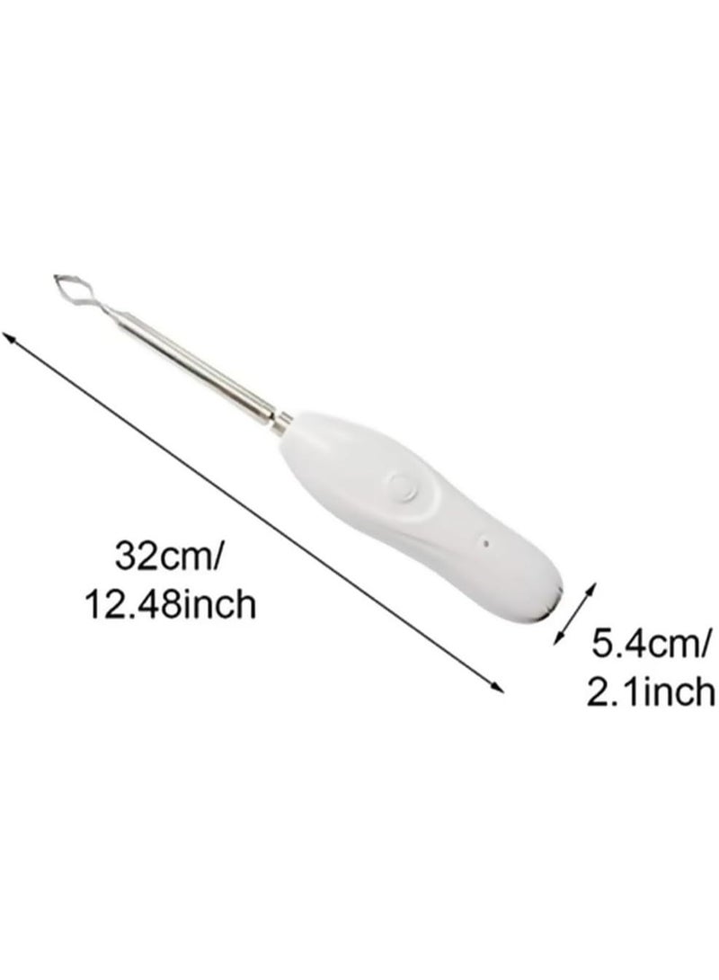 FDTY Cordless Vegetable Corer Electric Zucchini Corer with 2 Cutter Heads, Rechargeable Scraping Scale Machine Seafood Descaler, Stainless Steel Fruit Digging Tool - Image 2