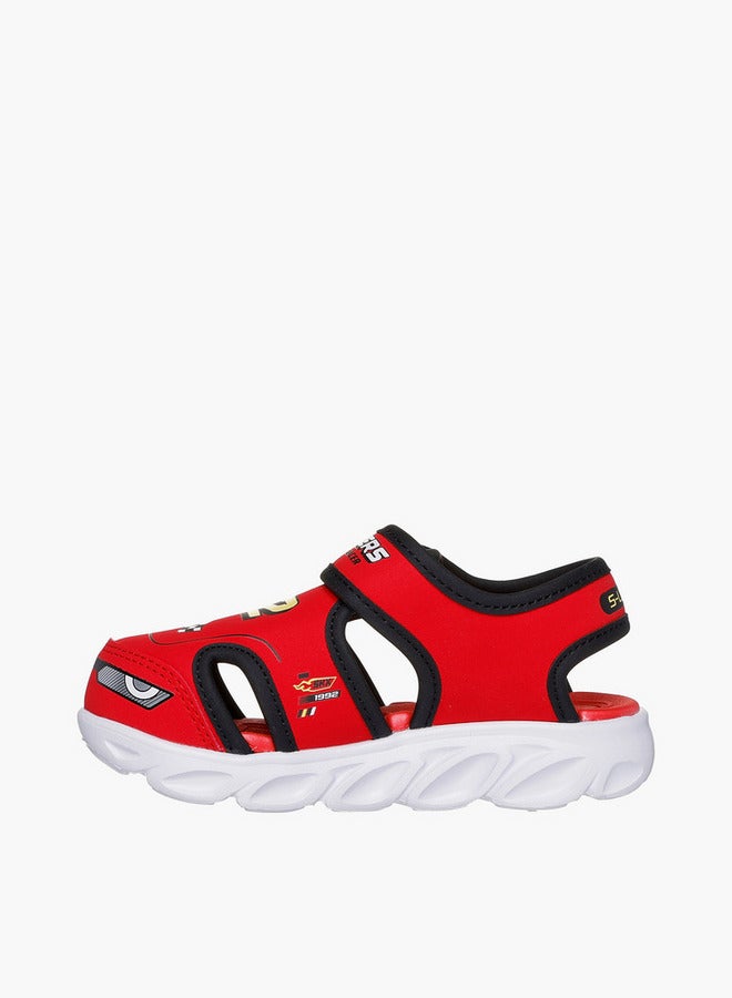 SKECHERS صنادل هيبنو-سبلاش مع إغلاق بخطاف وحلقة - 400612N-Rdbk-Cp - Image 5