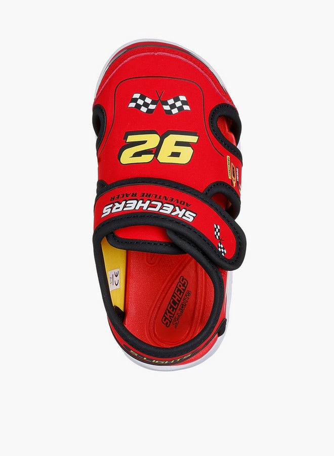 SKECHERS صنادل هيبنو-سبلاش مع إغلاق بخطاف وحلقة - 400612N-Rdbk-Cp - Image 2
