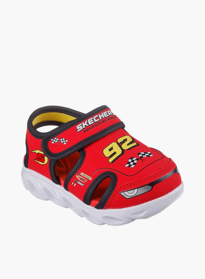 SKECHERS Hypno-Splash School Sandals With Hook & Loop Closure - 400612N-Rdbk-Cp - Image 1