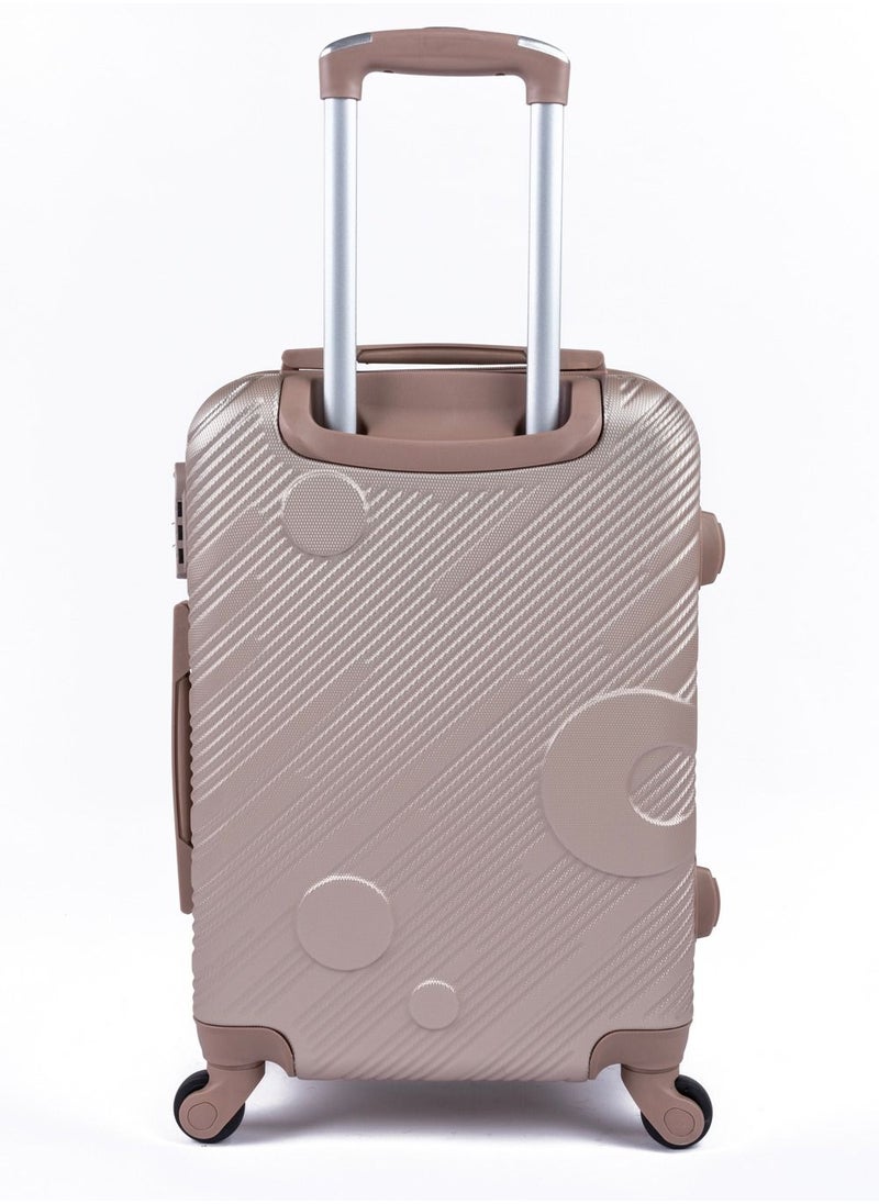 LIMRA - Hardside 5 Piece Luggage Trolley Set Gold - Image 1