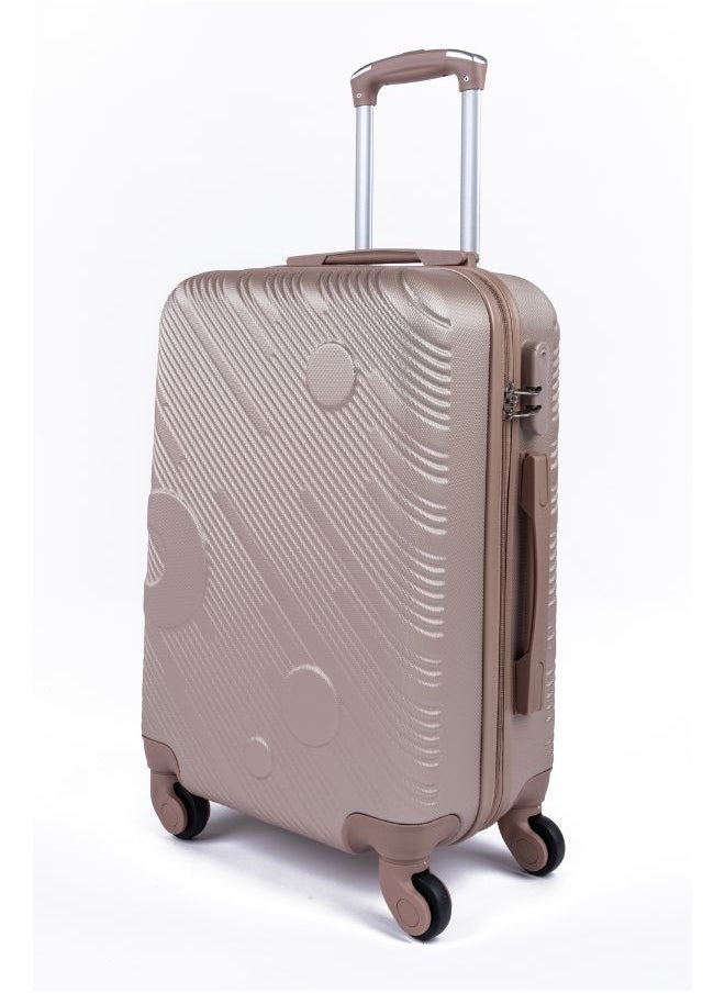 LIMRA - Hardside 5 Piece Luggage Trolley Set Gold - Image 1
