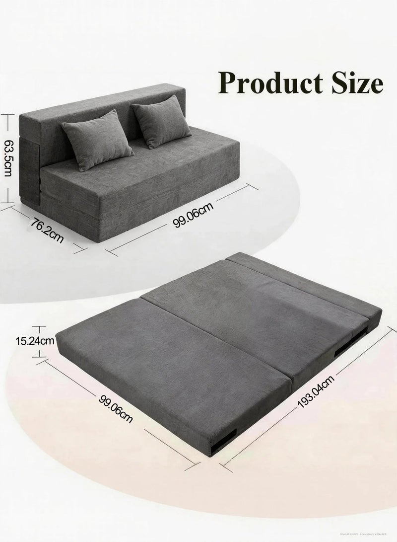 TELANPU Multifunctional Sofa Bed: With 3 Modes Folding, Stylish Design, Space-Saving, Premium Comfort, and Smart Packaging. - Image 2