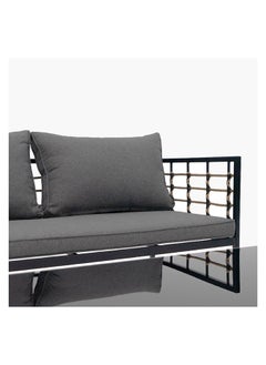 Home Box Katina Outdoor 2+1+1 Seater Sofa Set with Coffee Table and Cushions 65 x 65 x 135 cm  - Image 2