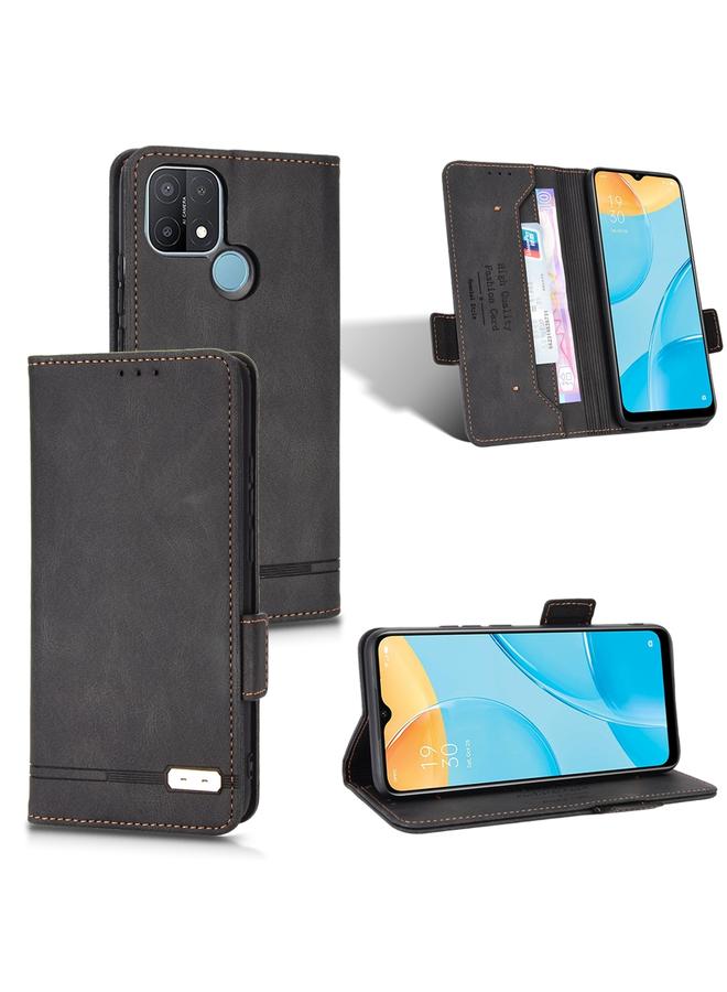 S-TOP Case For OPPO A55s 5G Magnetic Clasp Flip Leather Phone Case - Image 1