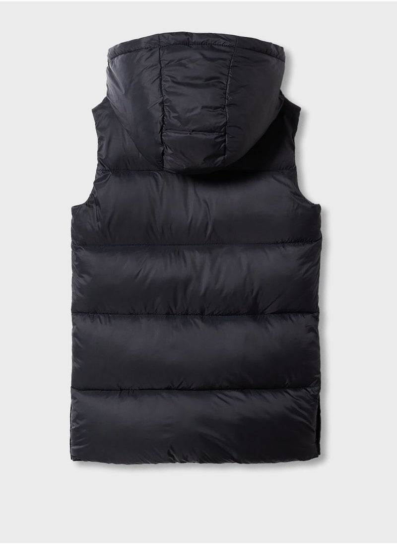 MANGO - Kids Essential Bomber Jacket - Image 1