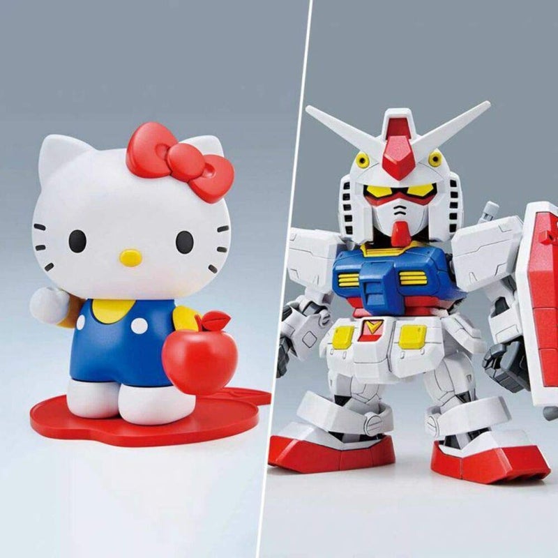BANDAI SPIRITS بانداي هوبي - غندام - هالو كيتي و RX-78-2، مجموعة نموذج بانداي سبيريتس SD-EX القياسية - Image 2